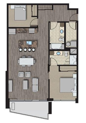 Floorplan for River Crossing
